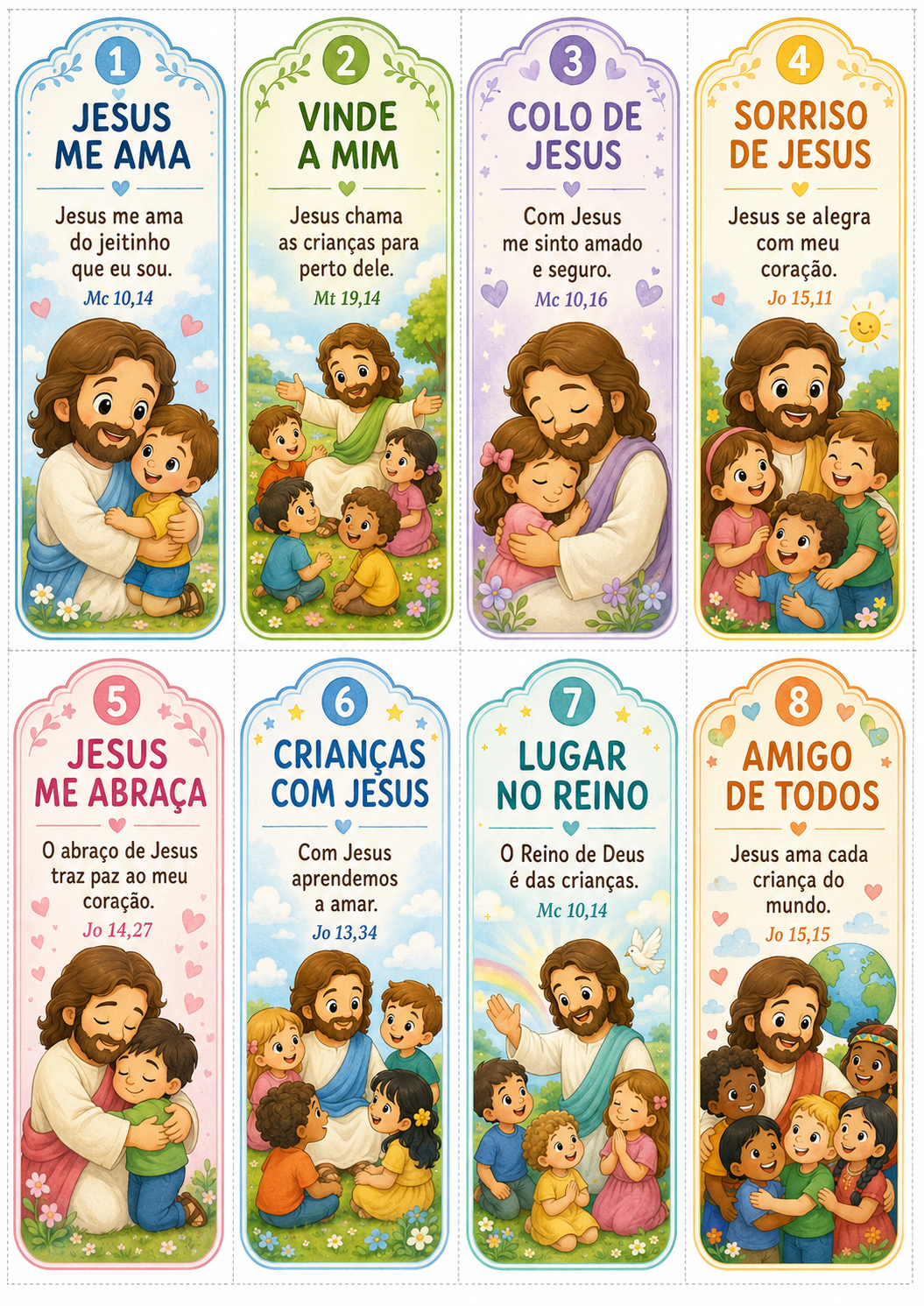 Jesus e as crianças